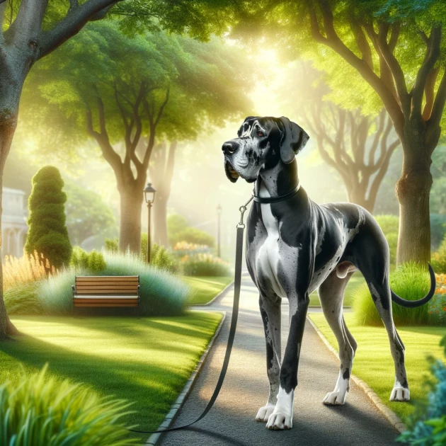 Can great danes go on long walks?