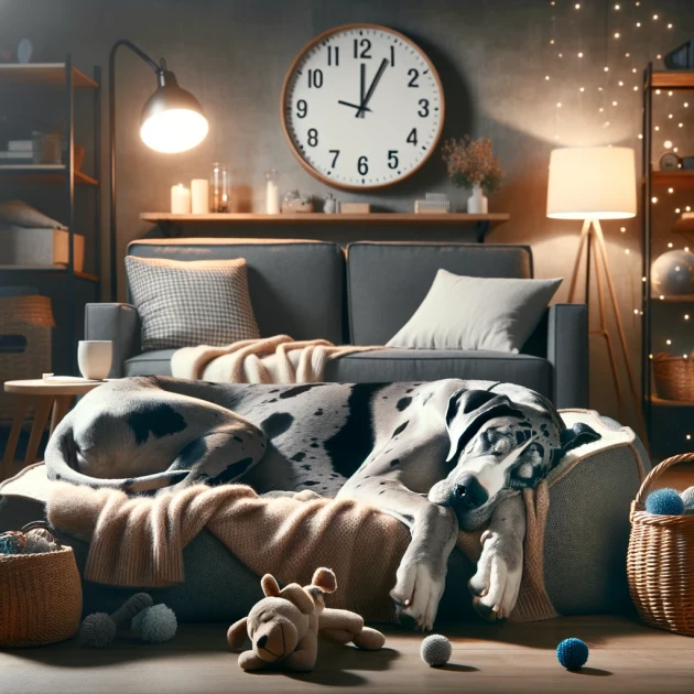 Understanding Great Dane Sleep Patterns