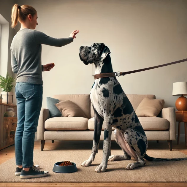 How to Correct Jumping Up in Great Danes